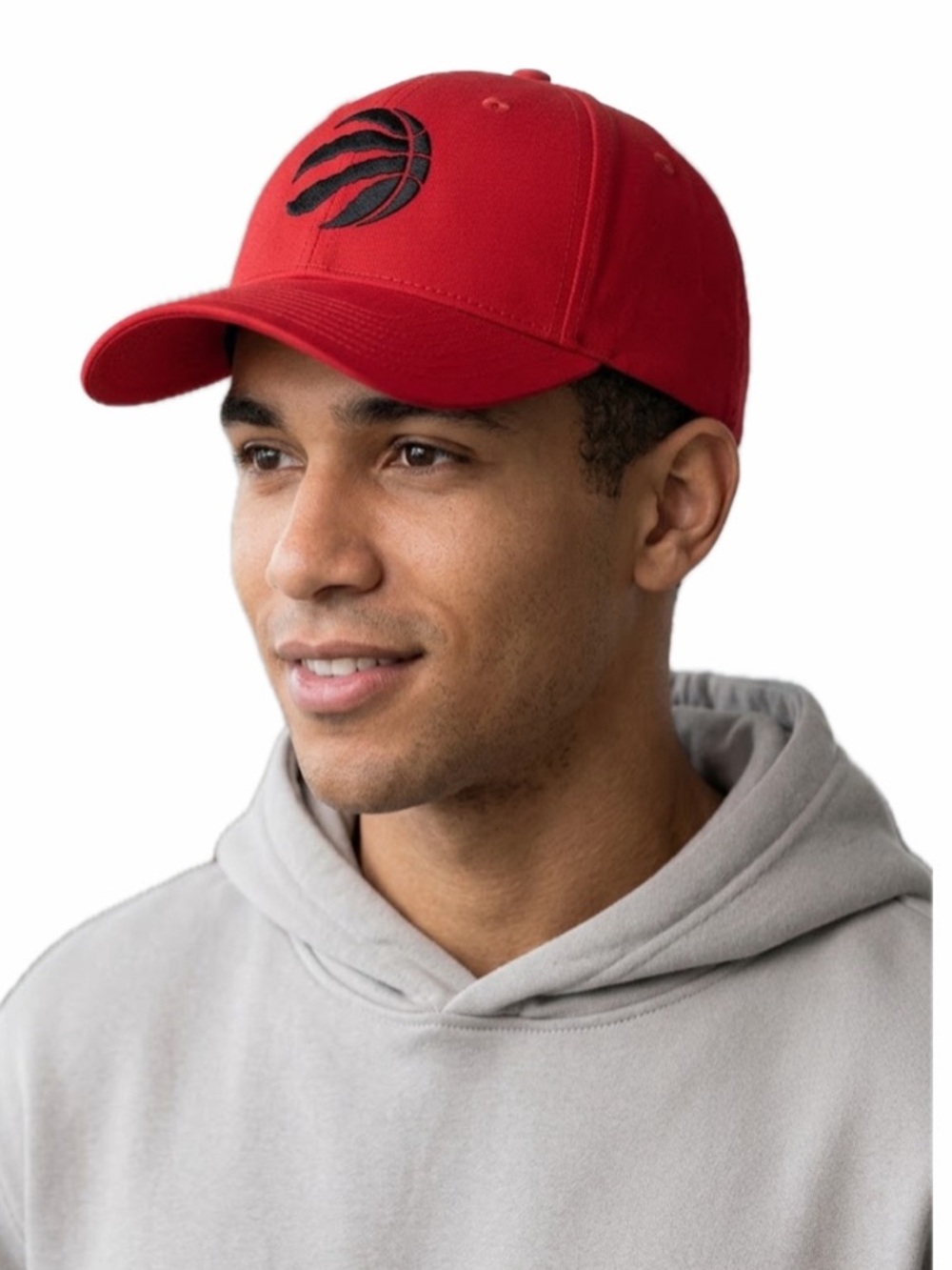 THE AUTHENTIC T-SHIRT COMPANY UNISEX TORONTO RAPTORS NBA ADJUSTABLE HAT